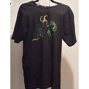 Marvel Black T-Shirt Size Large 42" X 28"